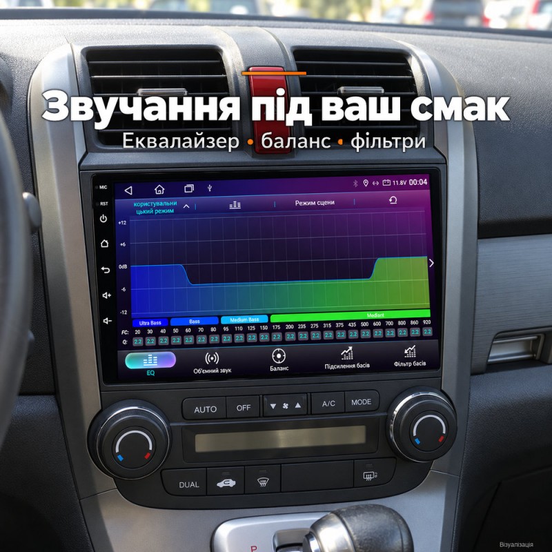 Штатная магнитола для Honda CRV RE 2006-2012