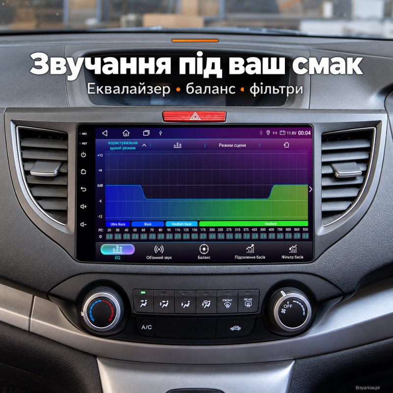 Штатная магнитола для Honda CRV RM 2012-2017