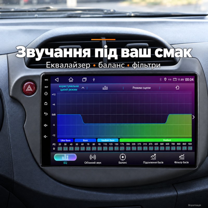 Штатная магнитола для Honda Jazz 2 GE GP / Fit 2 GG 2007-2014