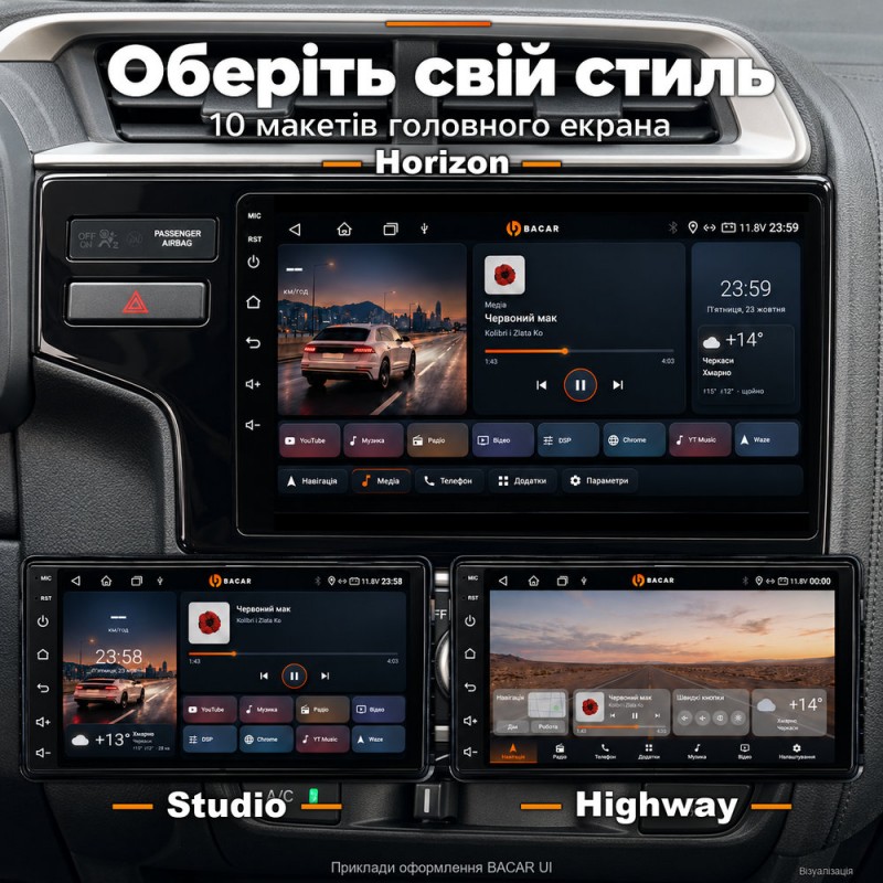Штатная магнитола для Honda Jazz 3 Fit 3 GP GK 2013-2020 A