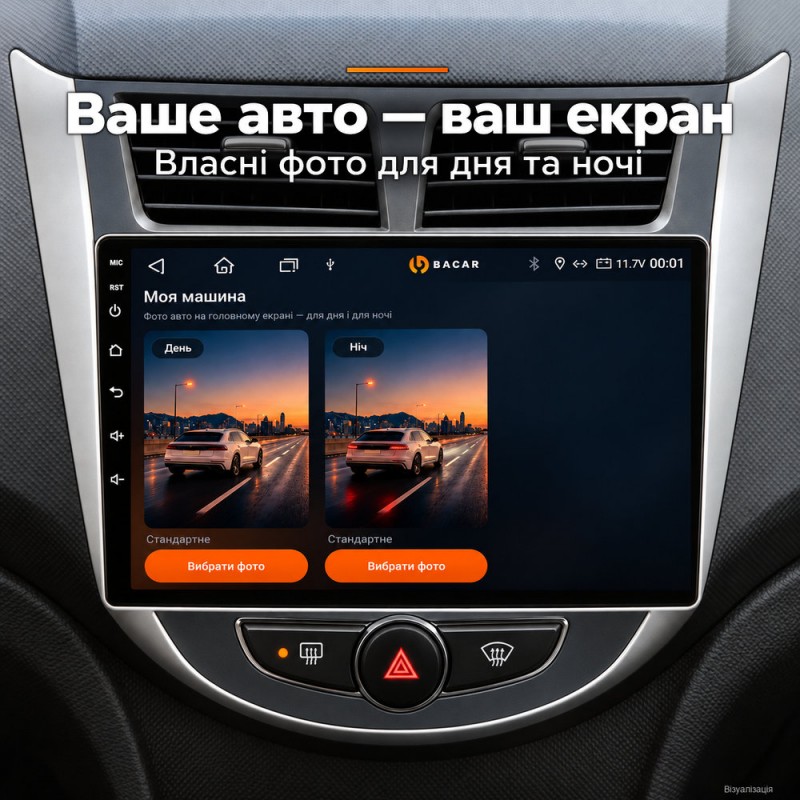 Штатная магнитола для Hyundai Accent Solaris RB 2010-2016
