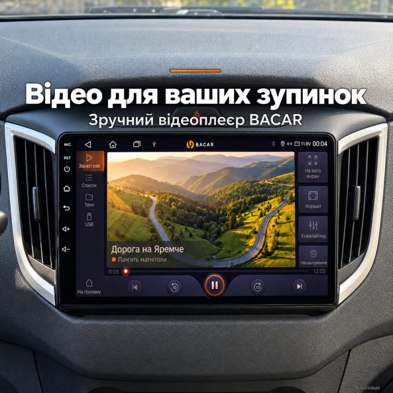 Штатная магнитола для Hyundai Creta GS 2015-2019