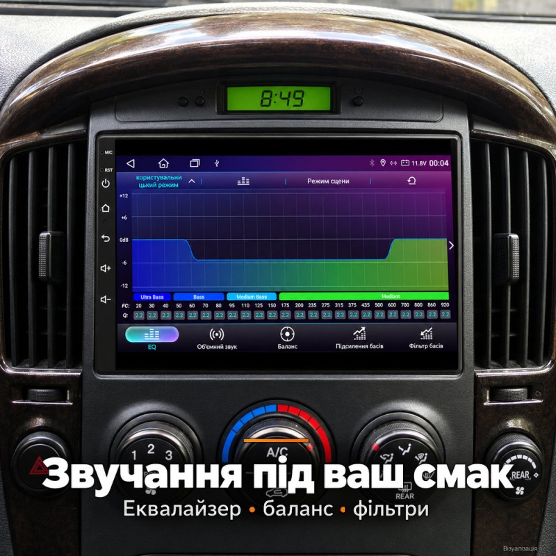 Штатная магнитола для Hyundai H1 TQ 2007-2015