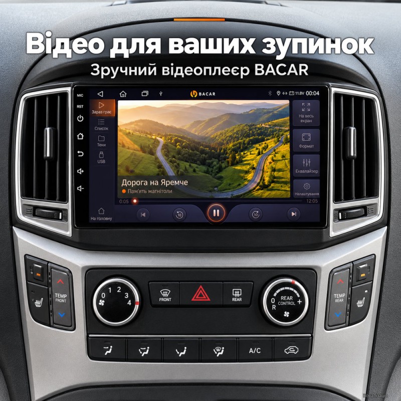 Штатная магнитола для Hyundai H1 TQ 2017-2018