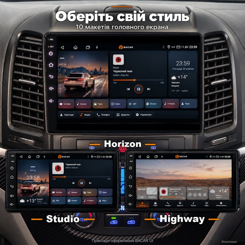 Штатная магнитола для Hyundai Santa Fe CM 2006-2012