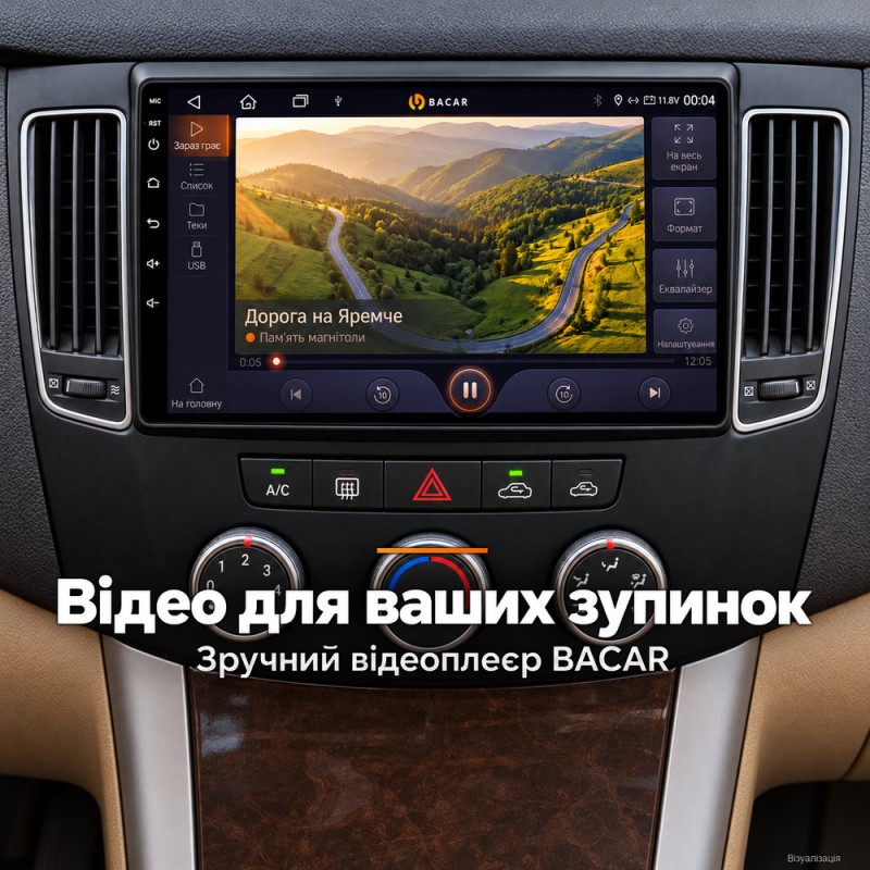 Штатная магнитола для Hyundai Sonata NF 2008-2010