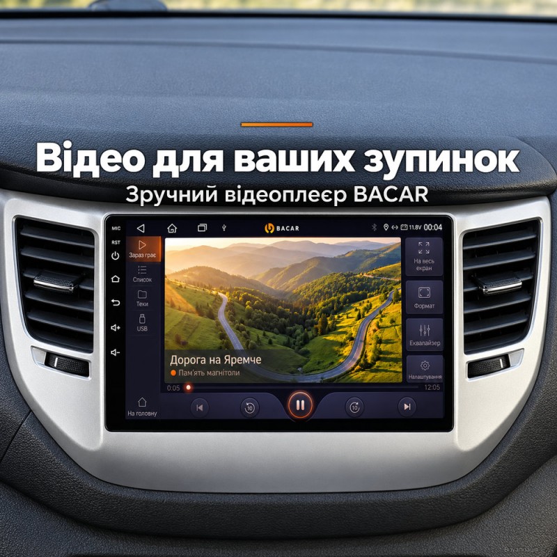 Штатная магнитола для Hyundai Tucson TL 2015-2018