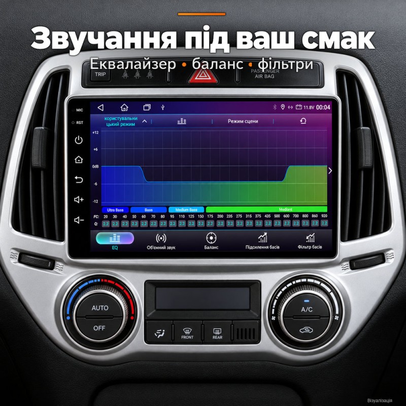 Штатная магнитола для Hyundai i20 PB 2012-2014
