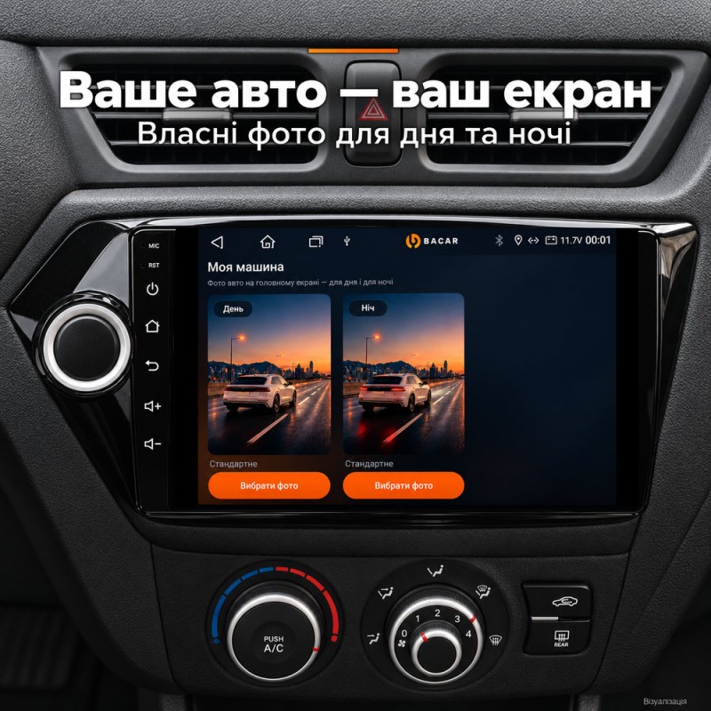 Штатная магнитола для KIA Rio 3 QB UB 2011-2015