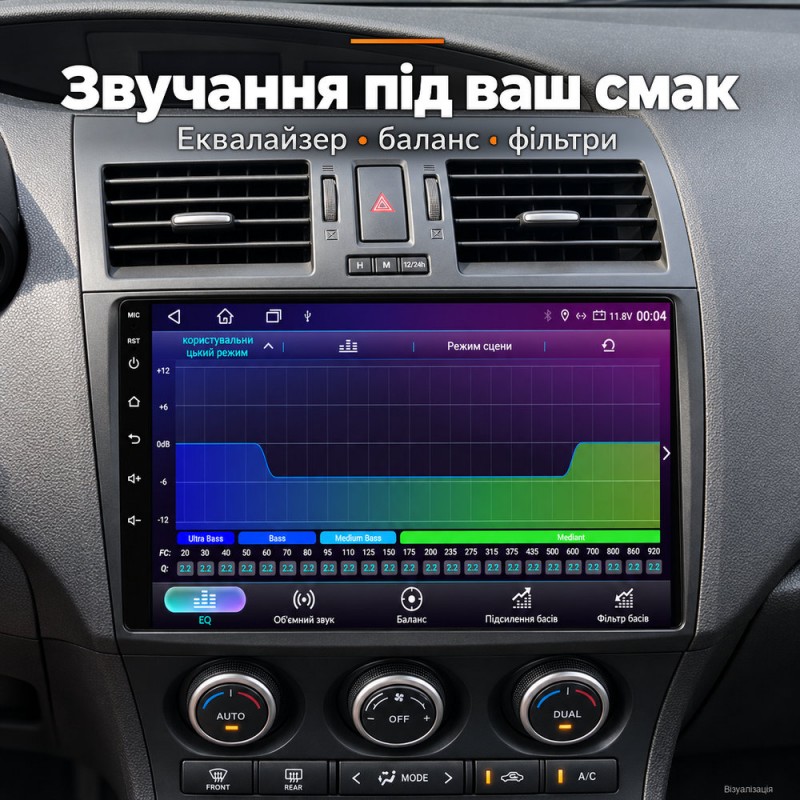 Штатная магнитола для Mazda 3 BL 2009-2013