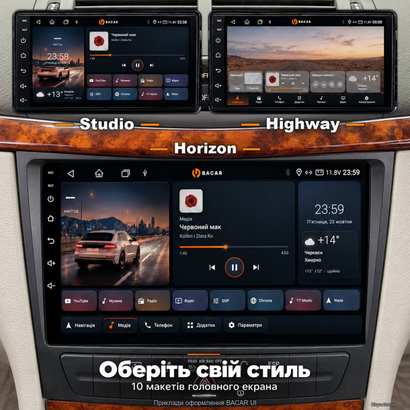 Штатная магнитола для Mercedes W211 E200 E220 E300 E350 E240 E280 S211 C219 2002-2010