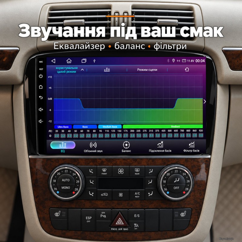 Штатная магнитола для Mercedes R Class W251 R280 R300 R320 R350 R63 2005-2017