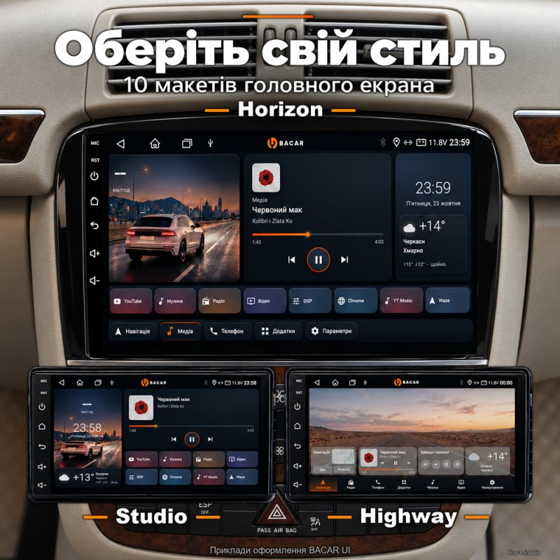 Штатная магнитола для Mercedes R Class W251 R280 R300 R320 R350 R63 2005-2017