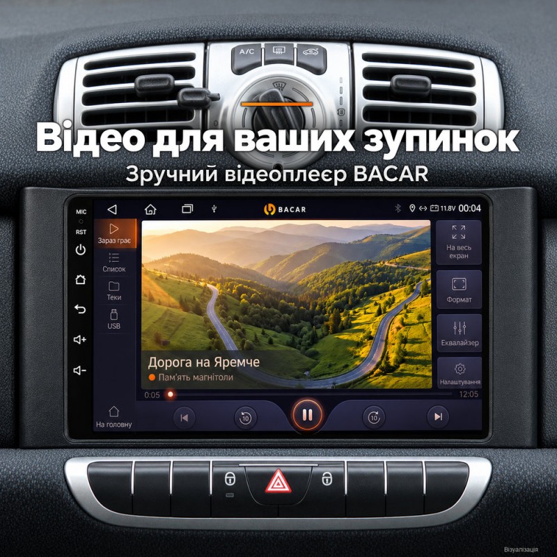 Штатная магнитола для Smart Fortwo 2 451 2010-2014