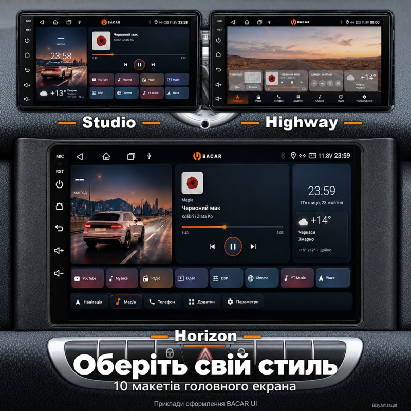 Штатная магнитола для Smart Fortwo 2 451 2010-2014