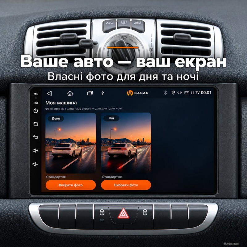 Штатная магнитола для Smart Fortwo 2 451 2010-2014