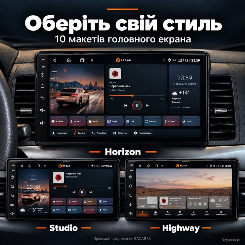 Штатная магнитола для Mitsubishi Lancer X CY 2007-2012