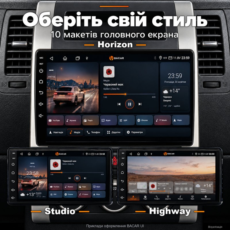 Штатная магнитола для Nissan X-Trail T31 2007-2015