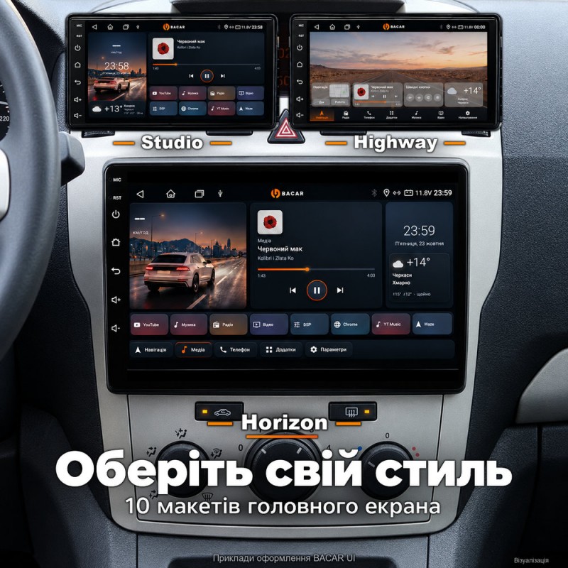 Штатная магнитола для Opel Astra H Zafira B 2005-2014