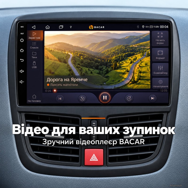 Штатная магнитола для Peugeot 207 2006-2015