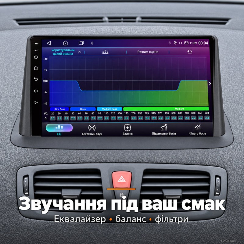 Штатная магнитола для Renault Megane 3 X95 2008-2014