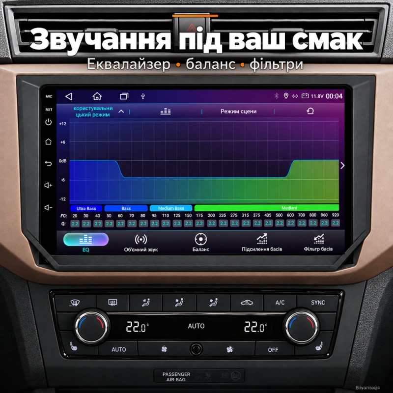 Штатная магнитола для Seat Ibiza 6F 2017-2020