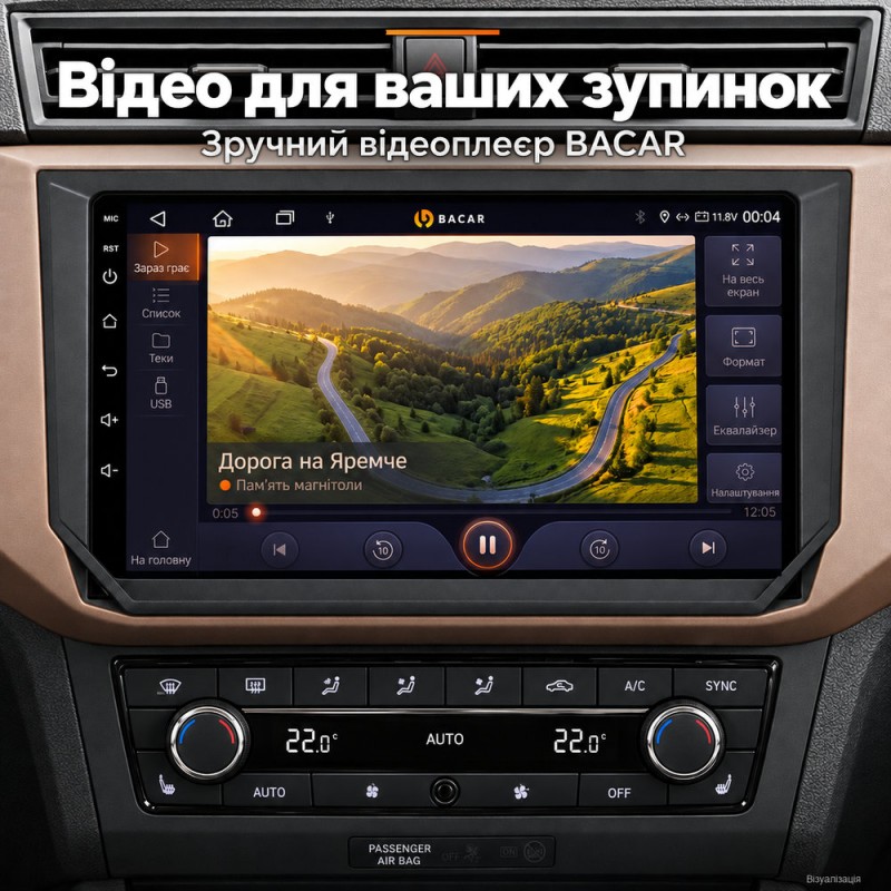 Штатная магнитола для Seat Ibiza 6F 2017-2020
