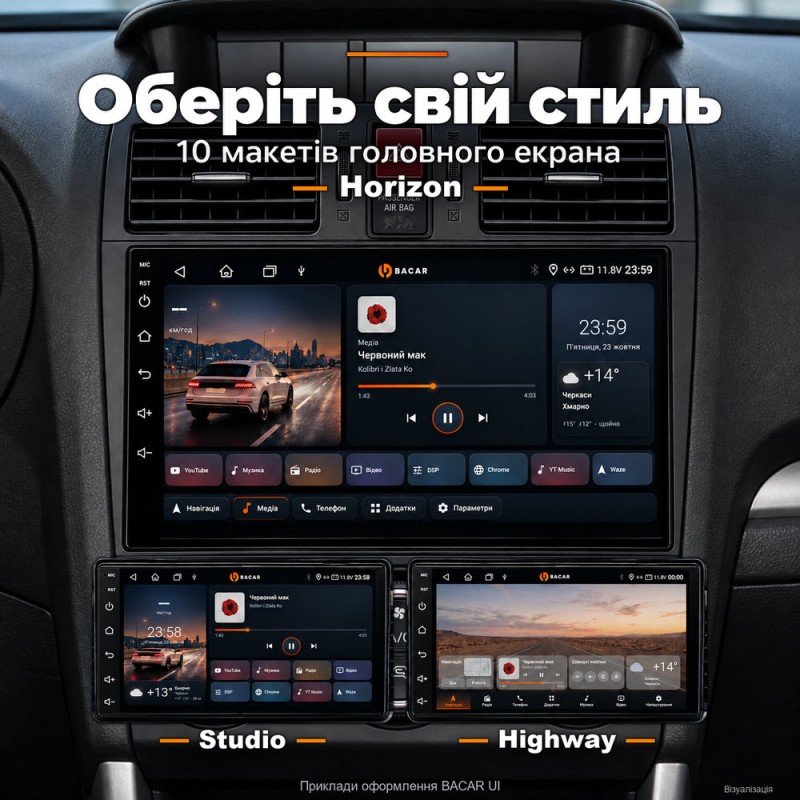 Штатная магнитола для Subaru Forester 4 XV SJ GP 2012-2015