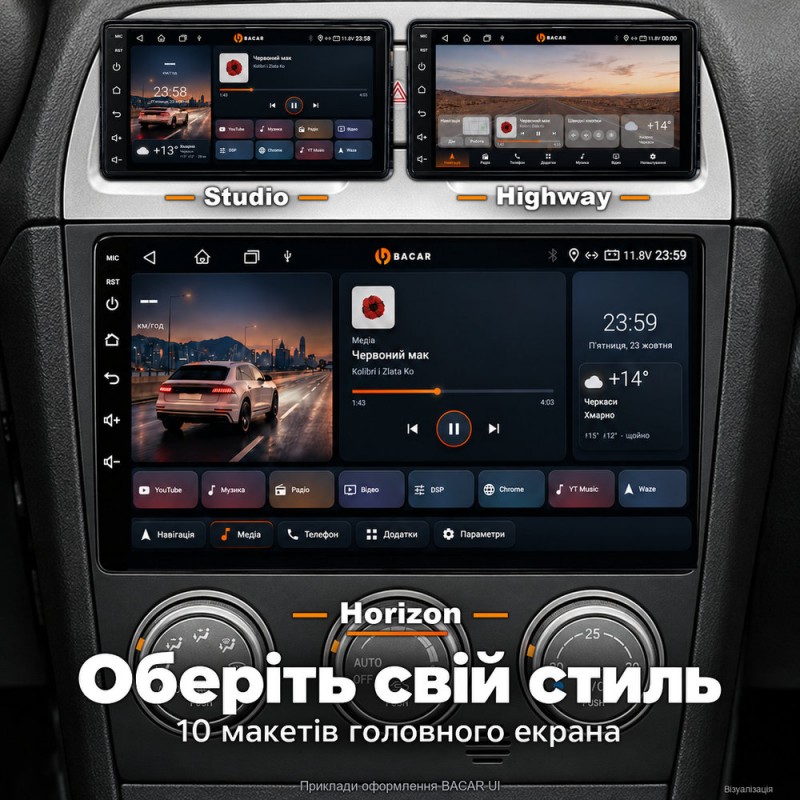 Штатная магнитола для Subaru Impreza GD 2002-2007