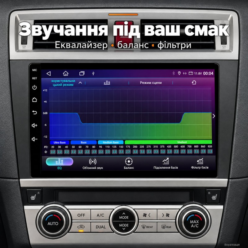 Штатная магнитола для Subaru Legacy Outback BN BS 2014-2017
