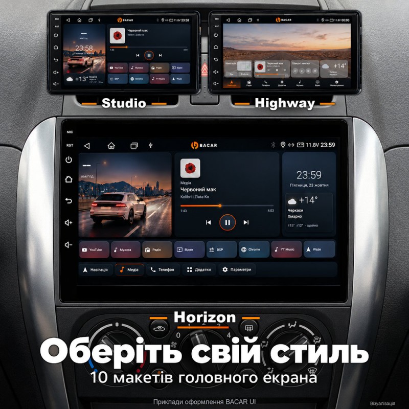 Штатная магнитола для Suzuki SX4 GY 2006-2014