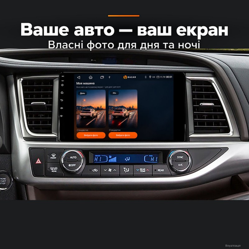 Штатная магнитола для Toyota Highlander XU50 2013-2018