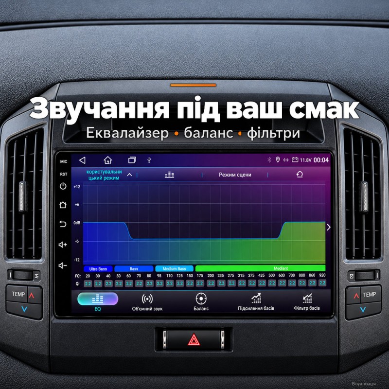 Штатная магнитола для Toyota Land Cruiser 200 J200 2007-2015