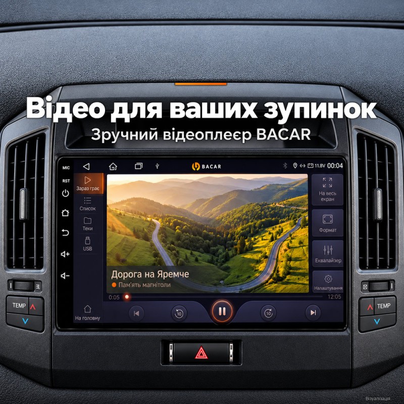 Штатная магнитола для Toyota Land Cruiser 200 J200 2007-2015