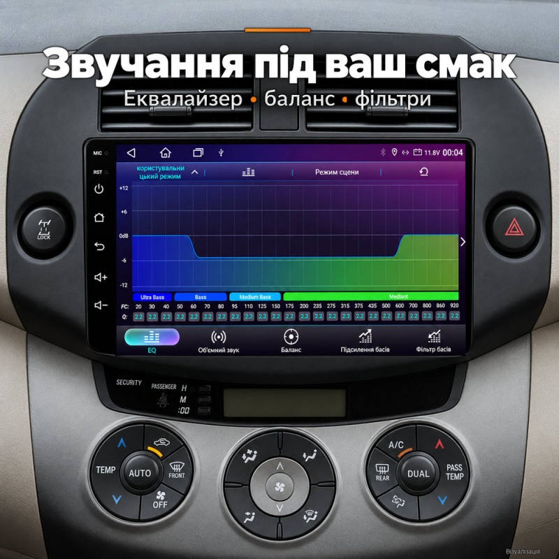 Штатная магнитола для Toyota RAV 4 XA30 2005-2013