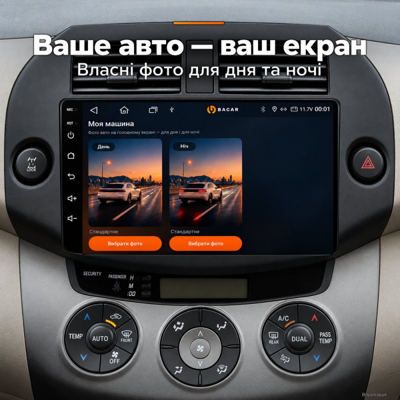 Штатная магнитола для Toyota RAV 4 XA30 2005-2013