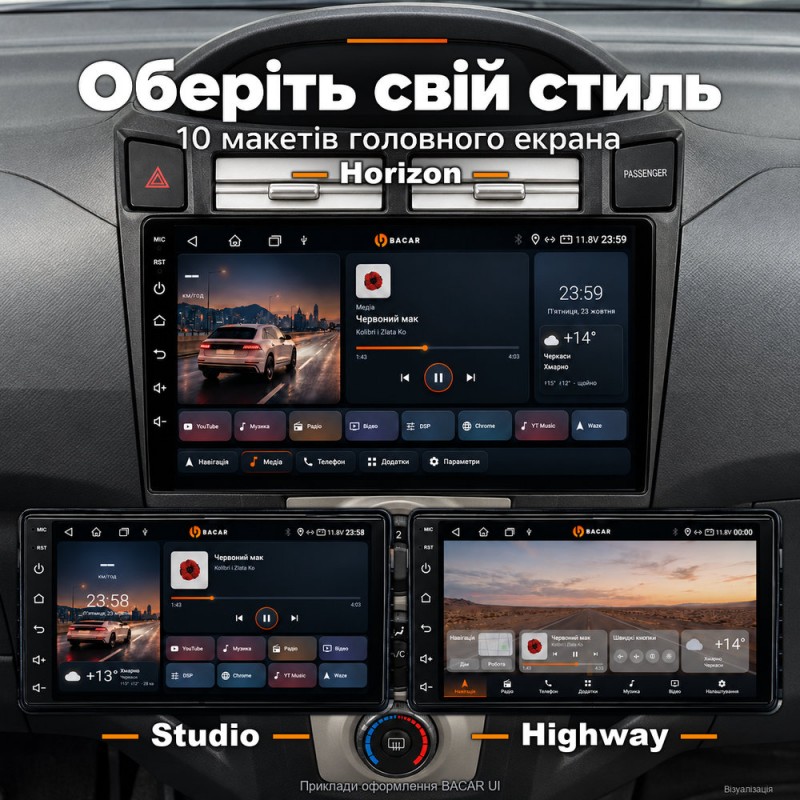 Штатная магнитола для Toyota Yaris XP90 2005-2012