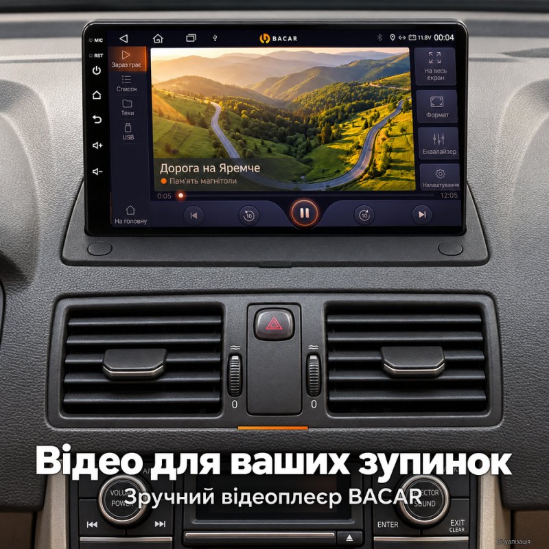 Штатная магнитола для Volvo XC90 C 2002-2014