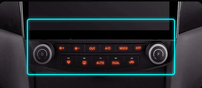 Подсветка кнопок блока климата Honda Accord 7