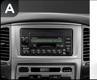 Land Cruiser 200, экран климата и разъёмы, первый вид