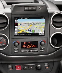 Штатна панель Citroen Berlingo 2 B9 2015–2018 зі штатним екраном