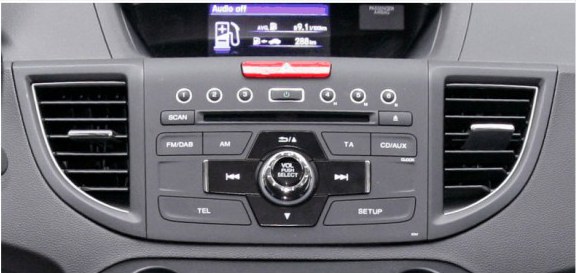 Штатна панель Honda CR-V четвертого покоління