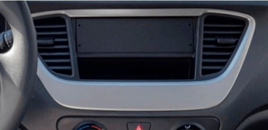 Консоль Hyundai Accent HC / Solaris 2 без штатної магнітоли
