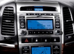Штатна панель Hyundai Santa Fe другого покоління (CM) без навігації