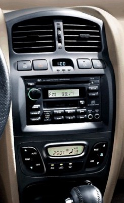 Штатна панель Hyundai Santa Fe першого покоління (SM)