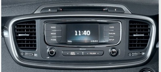 Штатна панель Kia Sorento третього покоління (UM)