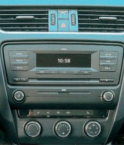 Штатна панель Skoda Octavia A7 (5E)