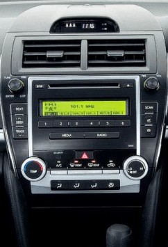 Штатна панель американської Toyota Camry XV50