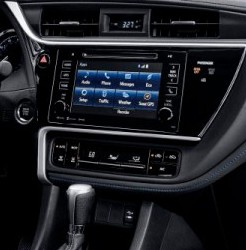 Штатна панель Toyota Corolla E170/E180 після оновлення