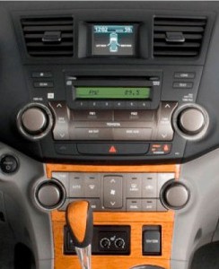 Штатна панель Toyota Highlander XU40